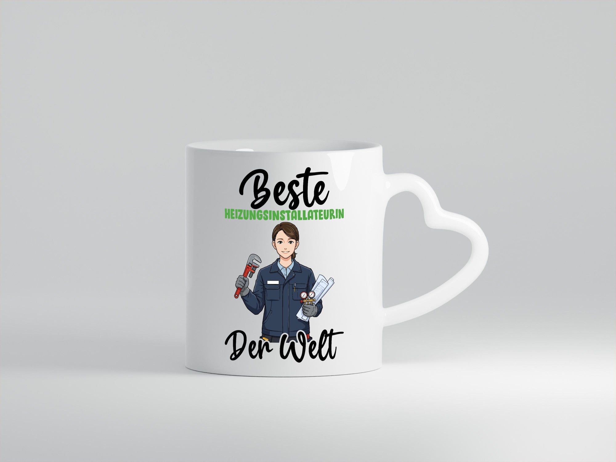 Beste Heizungsinstallateurin | Heizung v2 lustiger Spruch Geschenk Humor
