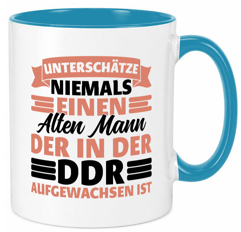 DDR Männer | Ostdeutschland Opa Ossi Vatertag vl7 Geschenk Familie Geschenkidee Tasse