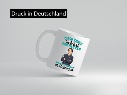 Im Universum: KFZ-Mechanikerin | Mechaniker KFZ lustiger Spruch Geschenk Humor