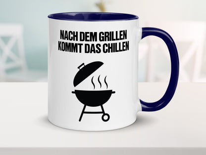 Nach dem Grillen kommt das Chillen | Grillmeister Party Geschenk Humor