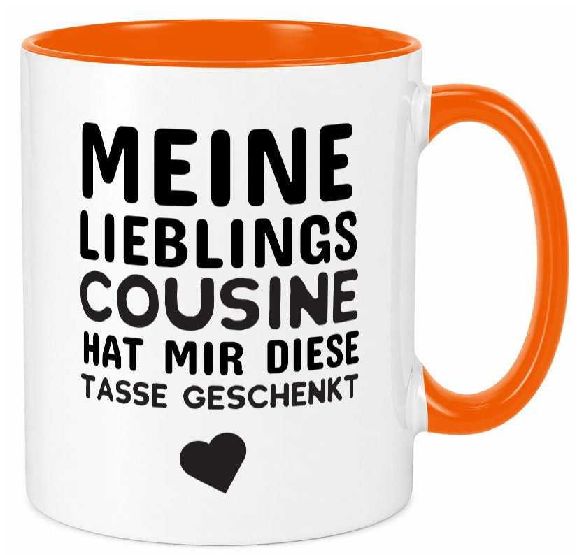 Lieblingscousine | Cousine Tasse Cousinen Humor Geschenkidee