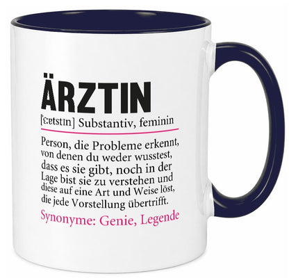 Ãrztin | lustig Medizin Doktorin Fachärztin Humor Geschenkidee Tasse