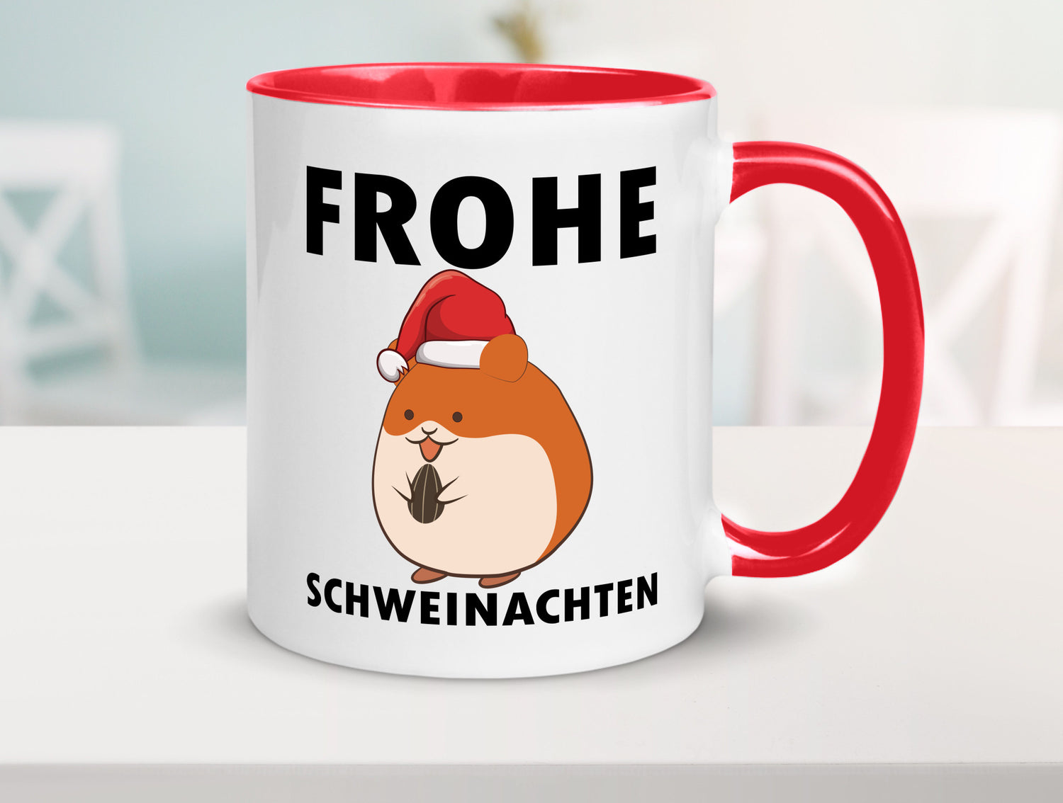 Frohe Schweinachten | Meerschweinchen Weihnachten lustiger Spruch Geschenk