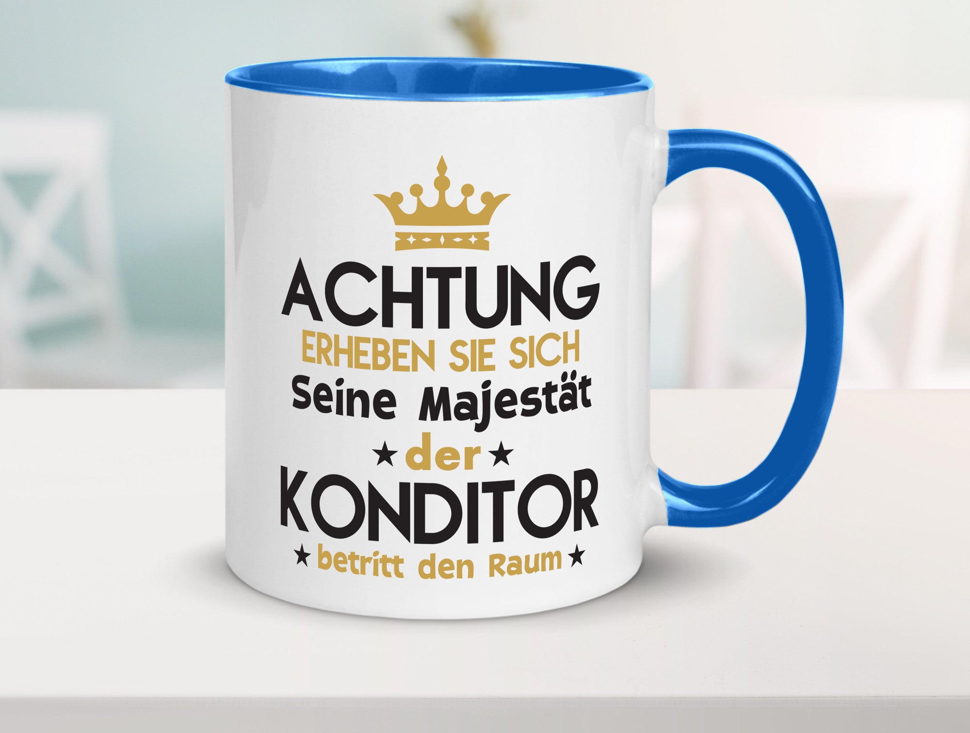 Seine Majestät Konditor | Konditorei Geschenkidee Humor Tasse