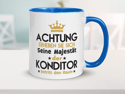 Seine Majestät Konditor | Konditorei Geschenkidee Humor Tasse