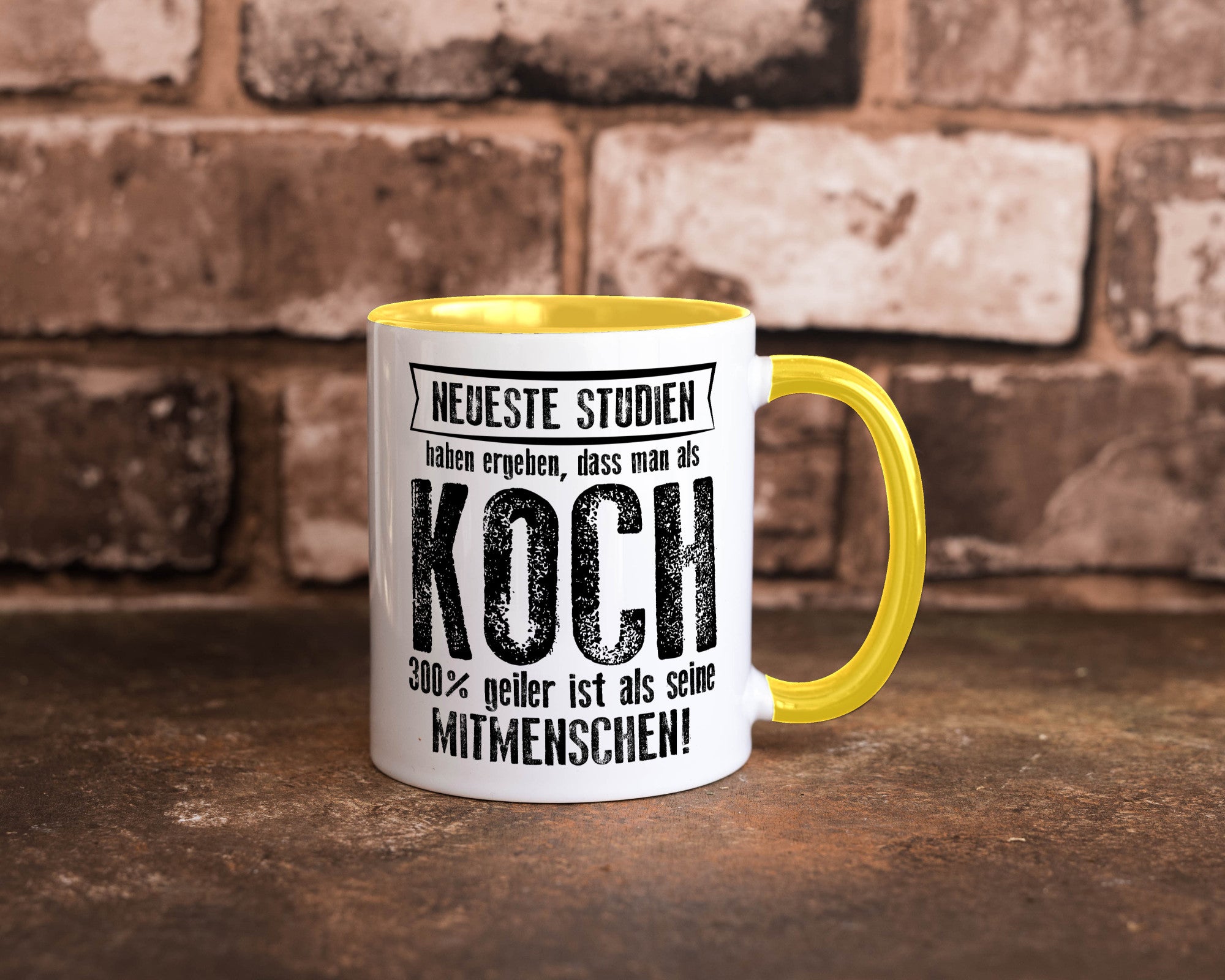 Neuste Studien: Koch | Chefkoch Humor Arbeit Kollegen Büro Geschenkidee Tasse