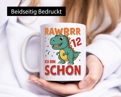 12. Geburtstag | 12 Jahre Raw ich bin schon T-Rex Geschenk Geschenkidee