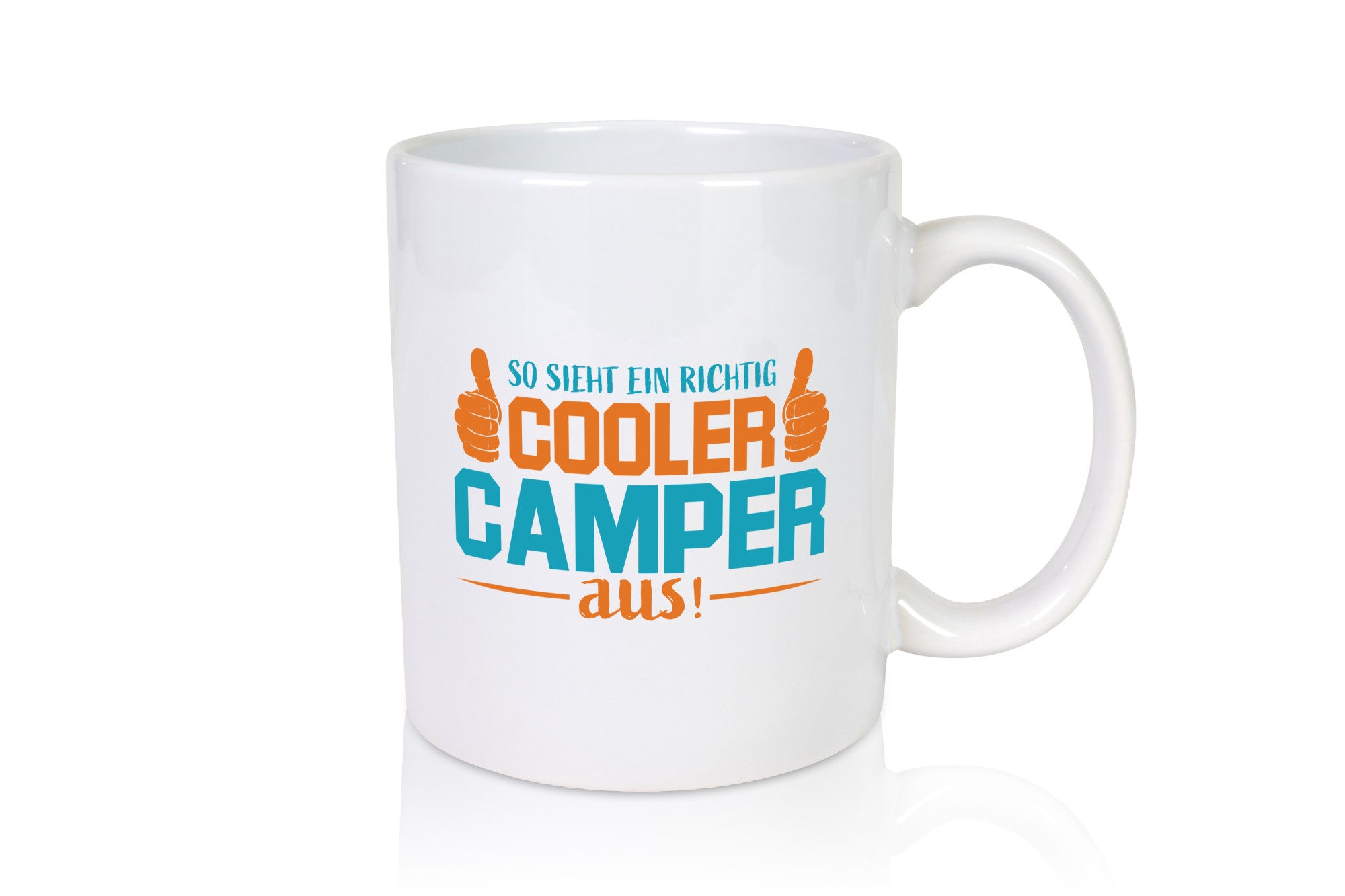 Richtig Cooler Camper | Daumen hoch Geschenk Humor Geschenkidee lustiger Spruch