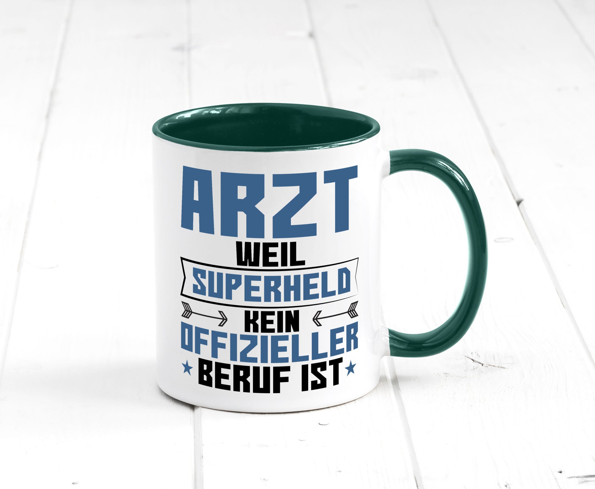 Superheld Arzt | Medizin Doktor Facharzt Geschenk Humor Geschenkidee lustiger