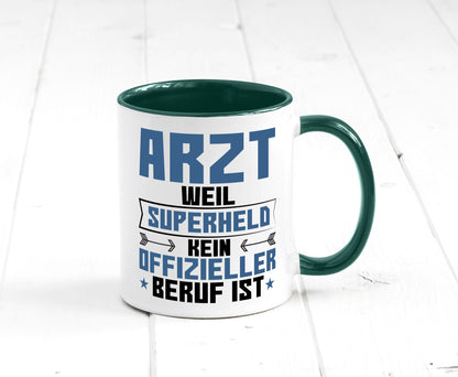 Superheld Arzt | Medizin Doktor Facharzt Geschenk Humor Geschenkidee lustiger
