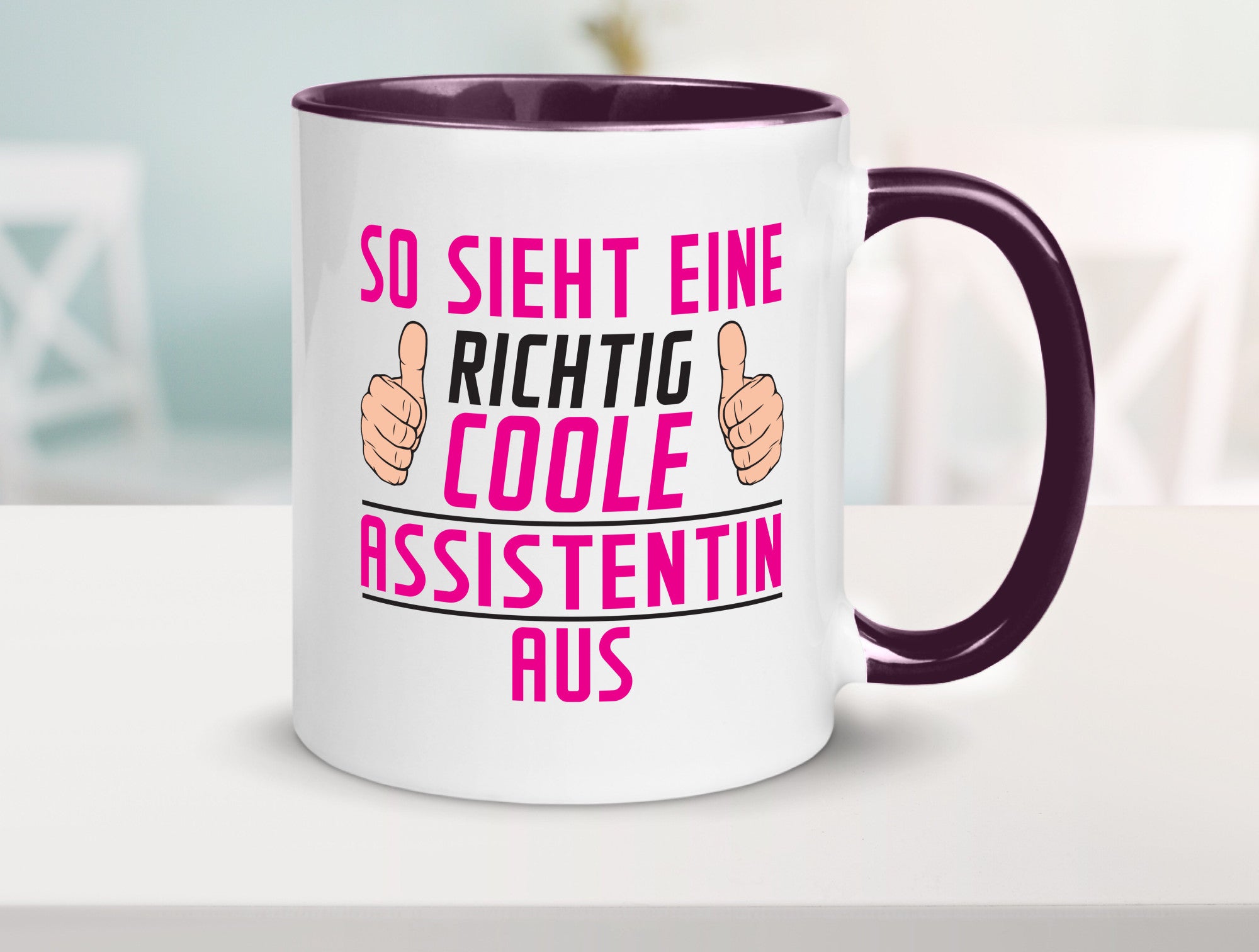 Richtig Coole Assistentin | Assistenz Hilfskraft lustig Humor Geschenkidee