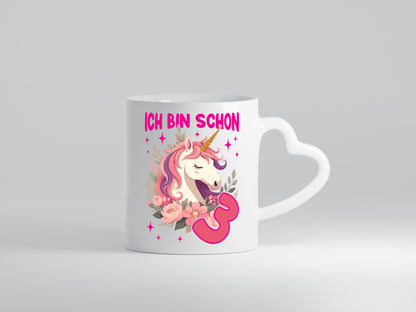 3. Geburtstag | 3 Jahre Einhorn Mädchen lustig Geschenkidee Geschenk Tasse