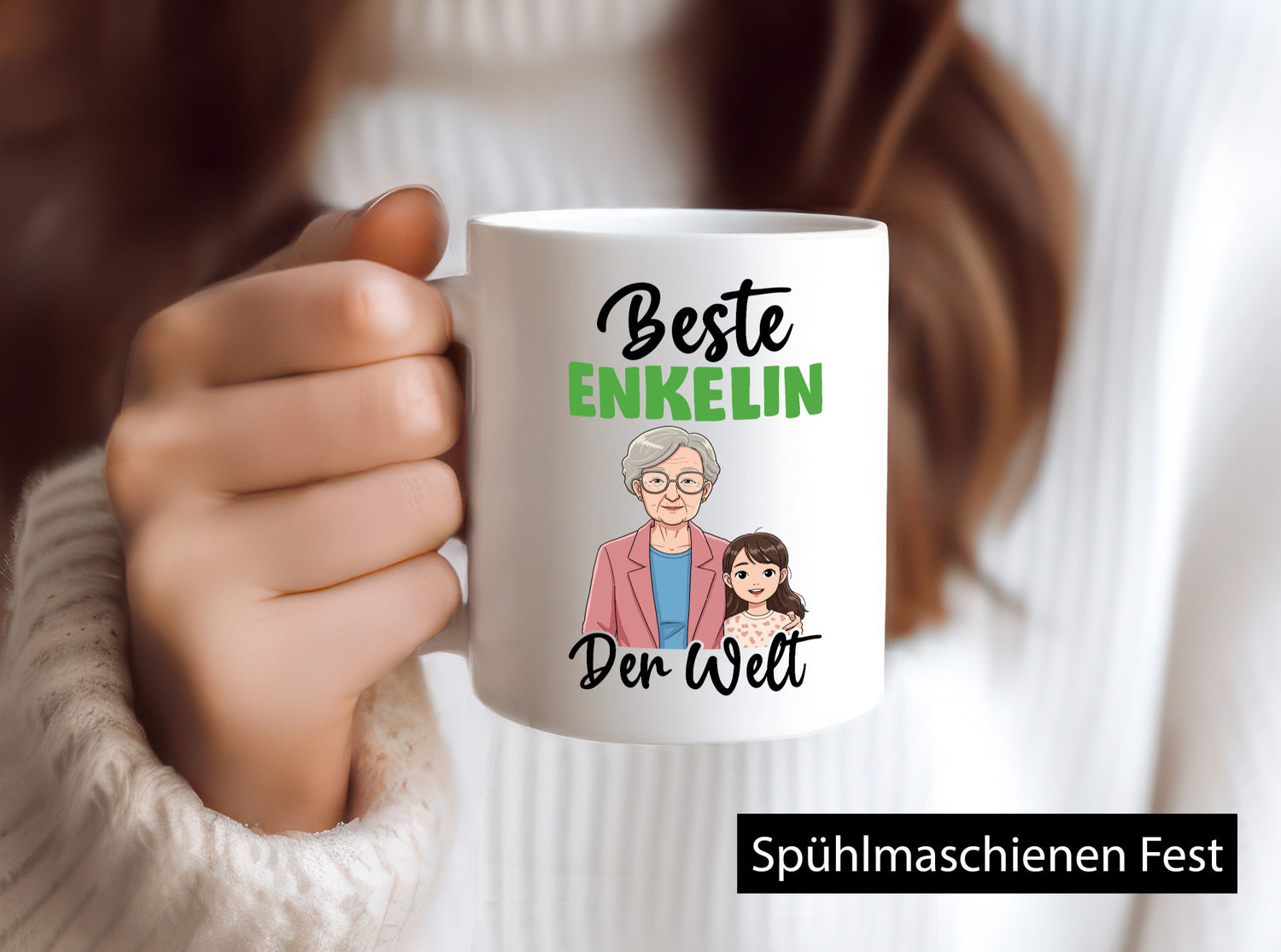 Bester Enkelin | Opa Oma Großmutter Großvater lustiger Spruch Geschenk Familie