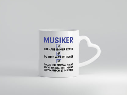 Ich habe immer Recht Musiker | Musik Musikant v2 lustig Humor Geschenkidee