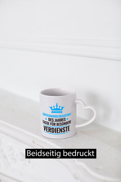 Besonderer Verdienst: Einzelhandelskauffrau | Einzelhandel Geschenkidee Humor