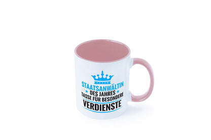 Besonderer Verdienst: Staatsanwältin | Anwältin lustiger Spruch Geschenk Humor