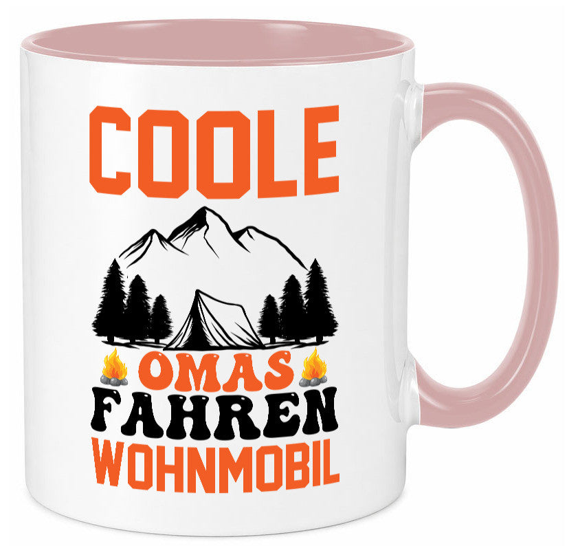 Coole Omas Fahren Wohnmobil | Camping lustig Familie Geschenkidee Geschenk Tasse