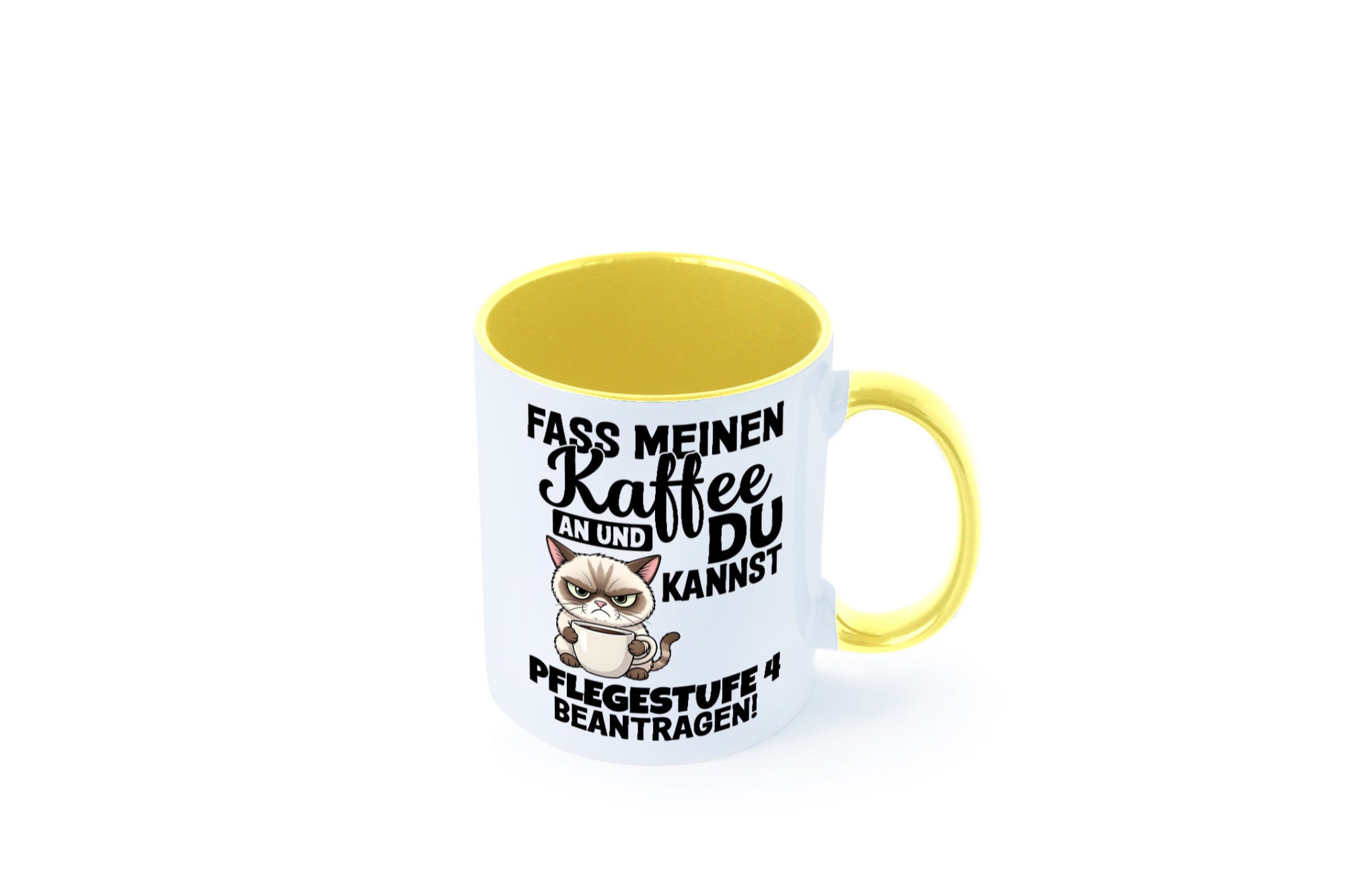 Fass meinen Kaffee an | Pflegestufe 4 Krankenschwester v3 Geschenkidee Humor