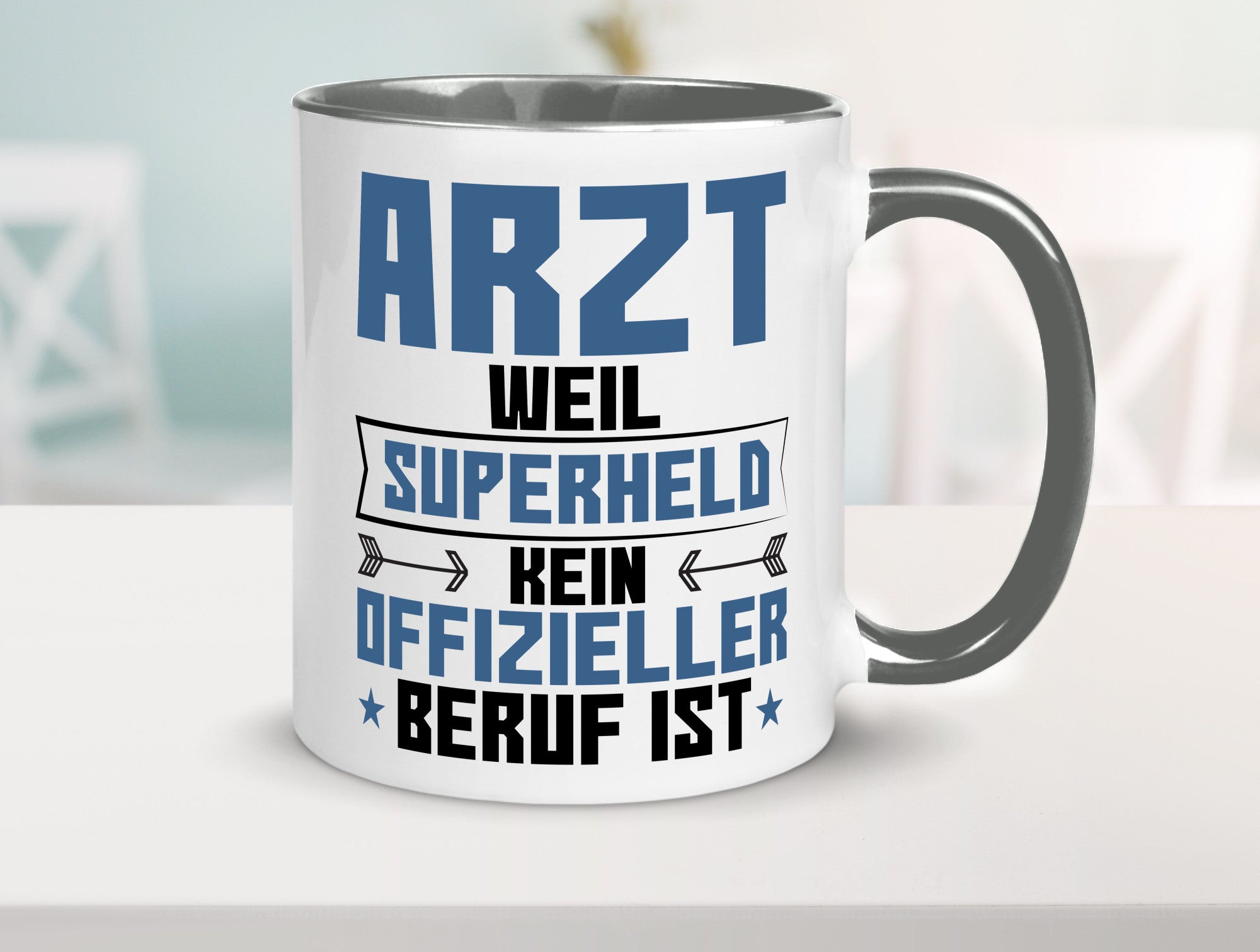 Superheld Arzt | Medizin Doktor Facharzt Geschenk Humor Geschenkidee lustiger