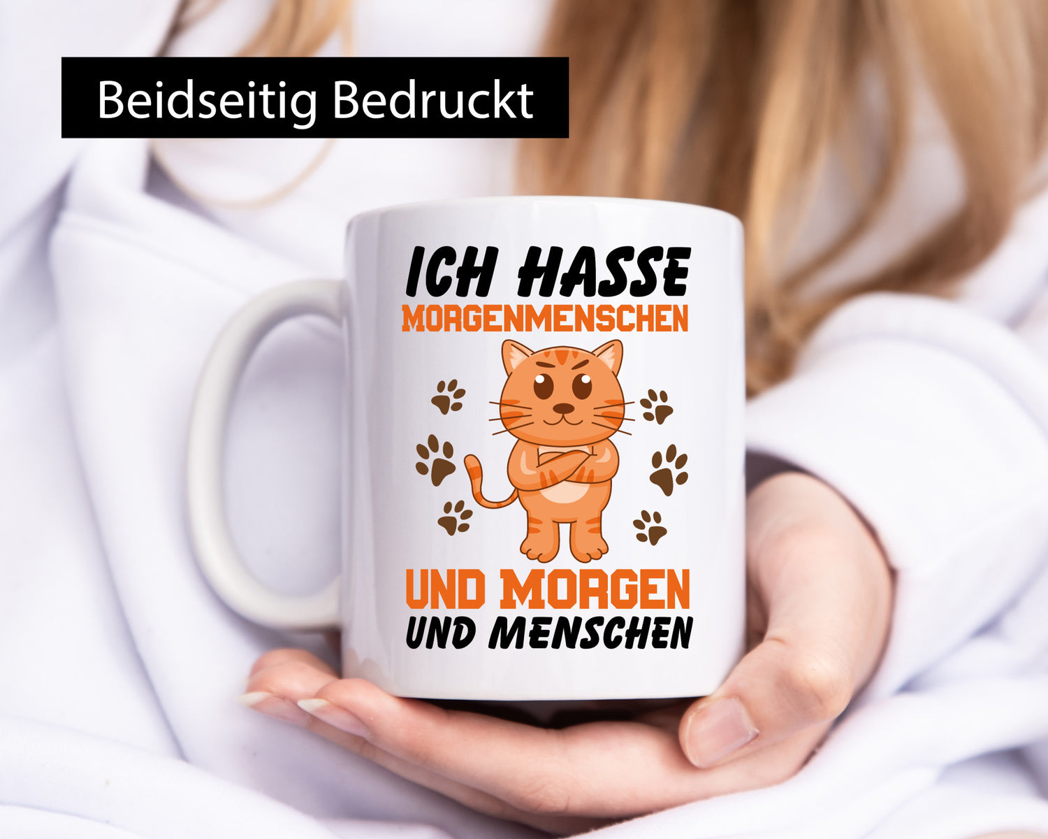 Ich hasse Menschen v4 lustig Humor Geschenkidee Geschenk Tasse