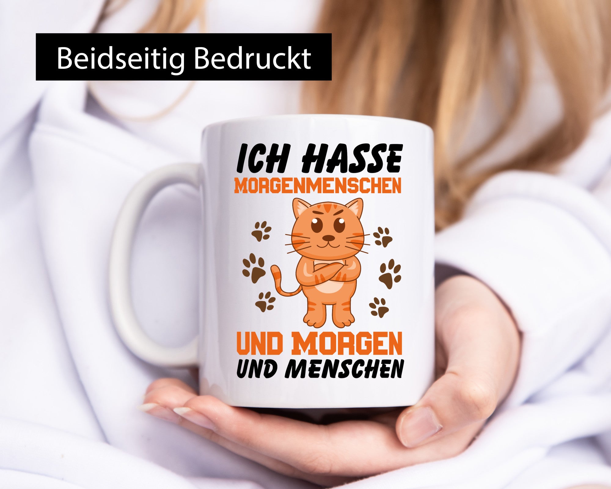 Ich hasse Menschen v4 lustig Humor Geschenkidee Geschenk Tasse
