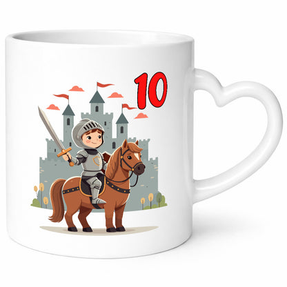 10. Geburtstag | 10 Jahre Ritter Junge Schloss Geschenk Geschenkidee lustiger