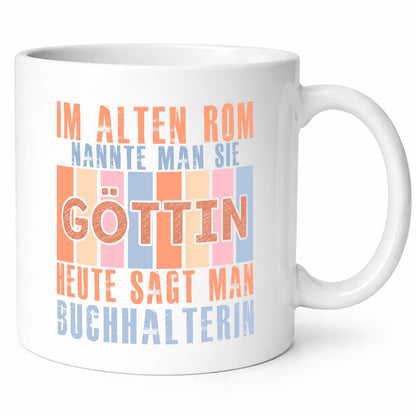 Heute sagt man: Buchhalterin | Buchhaltung Humor Geschenkidee Tasse