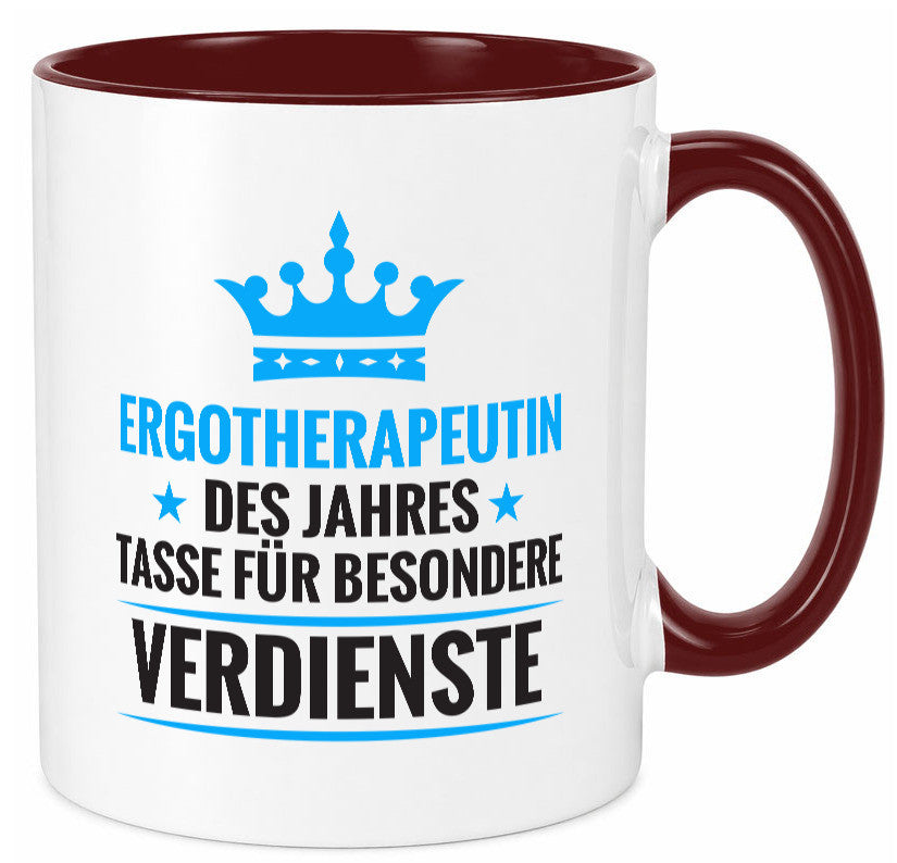 Besonderer Verdienst: Ergotherapeutin | Ergotherapie lustig Humor Geschenkidee