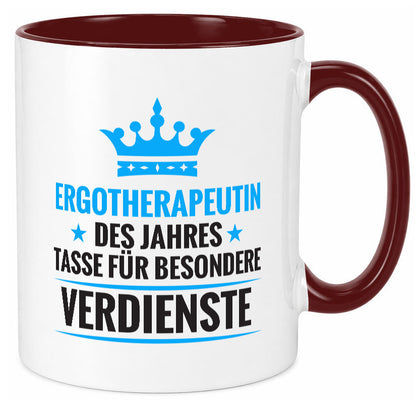 Besonderer Verdienst: Ergotherapeutin | Ergotherapie lustig Humor Geschenkidee