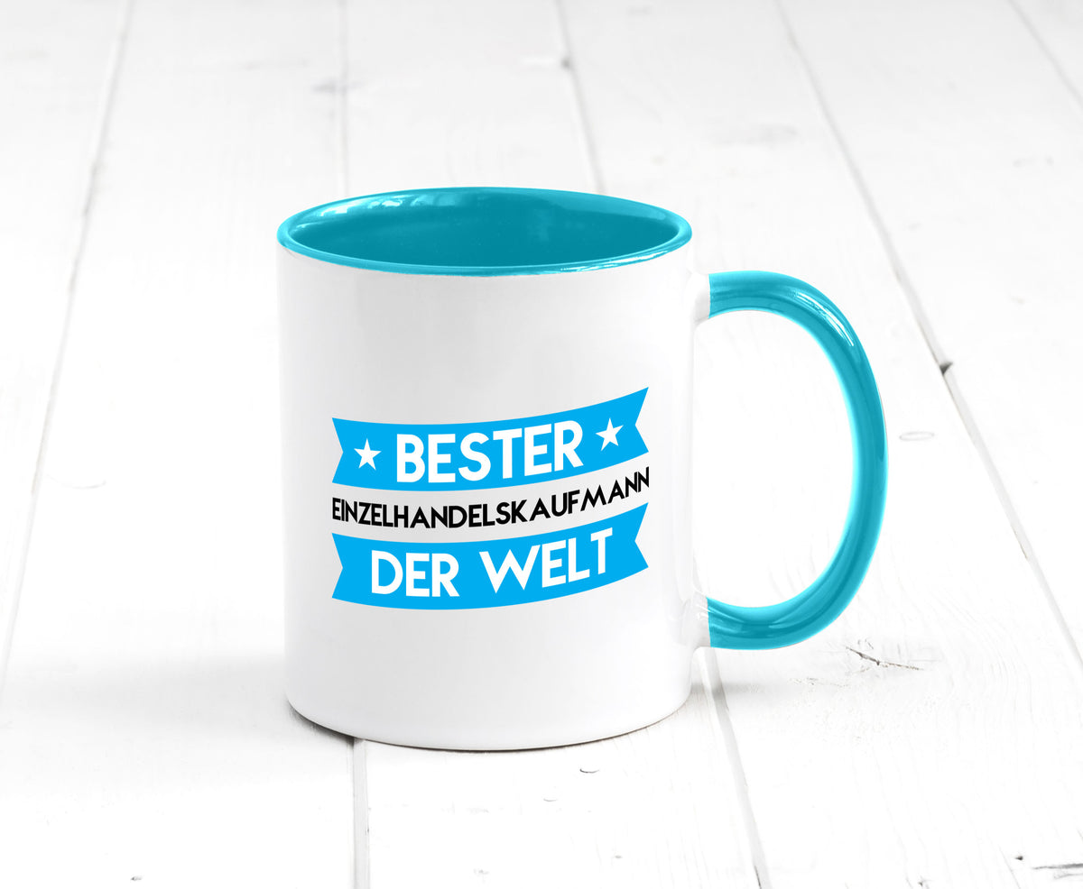 Bester Einzelhandelskaufmann | Einzelhandel Geschenk Humor Geschenkidee Tasse