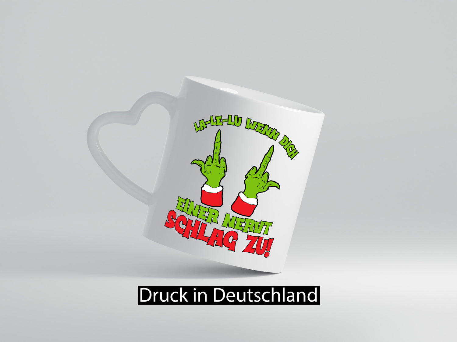 La Le Lu | Weihnachten Weihnachtsmuffel Lichter vl5 Humor Geschenkidee Tasse