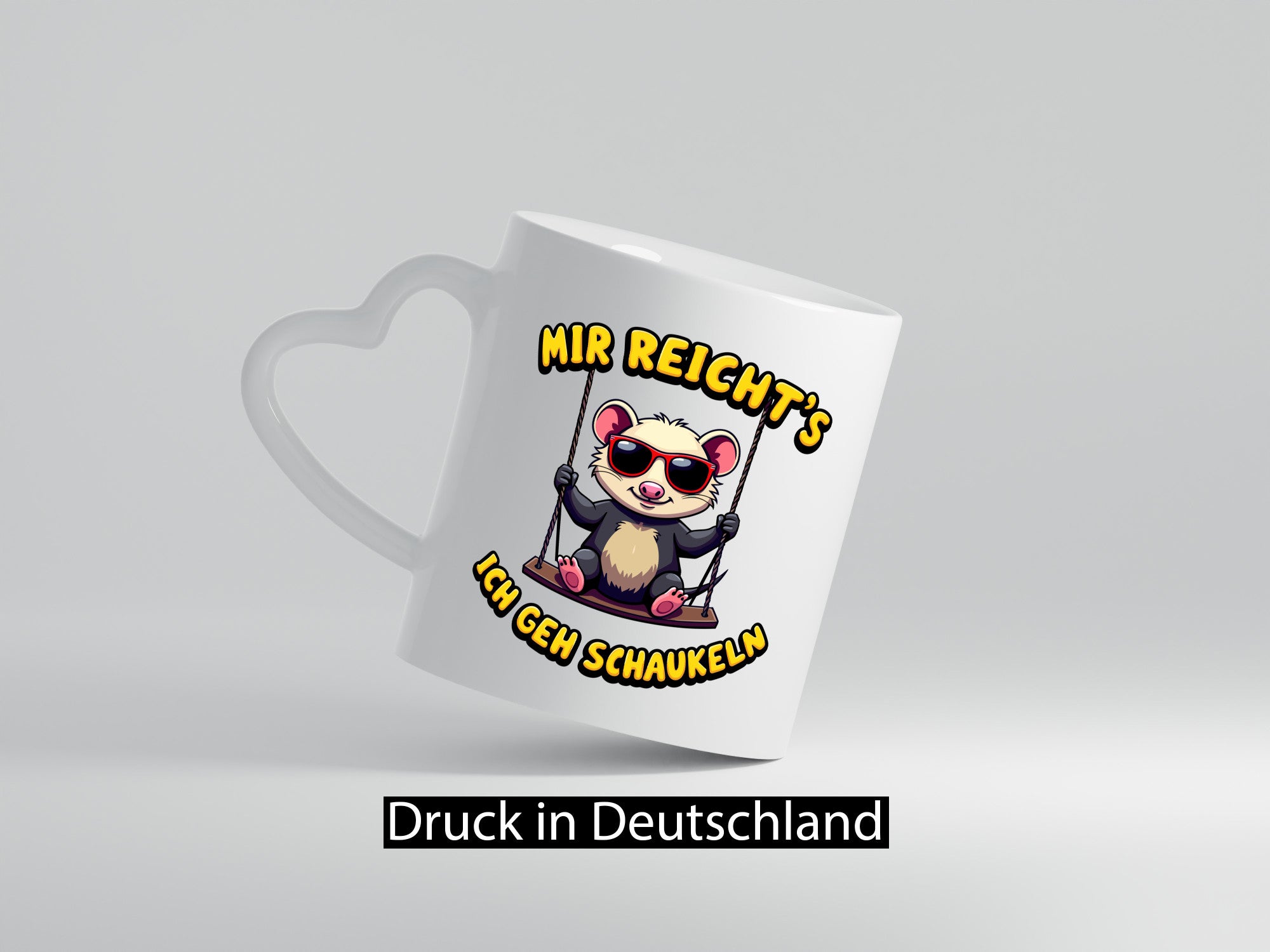 Mir reichts ich geh Schaukeln | egal Geschenk Humor Geschenkidee lustiger