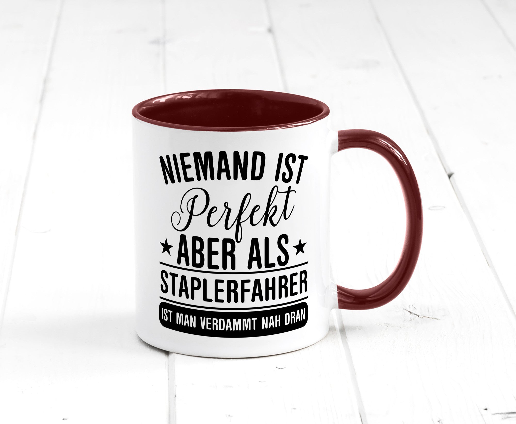 Verdammt nah dran: Staplerfahrer | Gabelstapler Fahrer lustig Humor