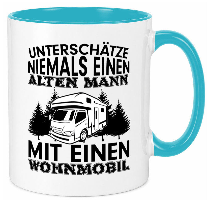 Alter Mann mit Wohnmobil | Männer Tasse Camping Geschenk Humor Geschenkidee