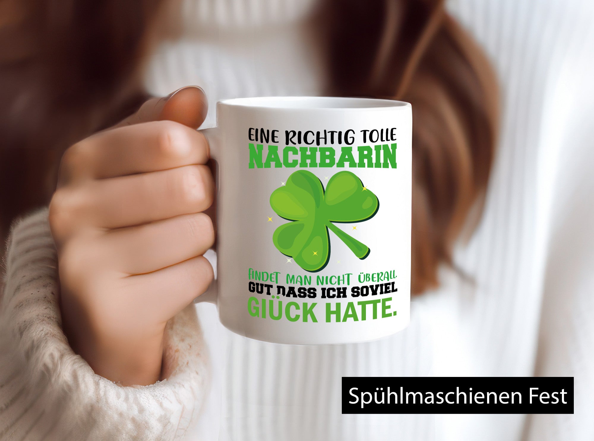 Tolle Nachbarin lustig Humor Geschenkidee Geschenk Tasse