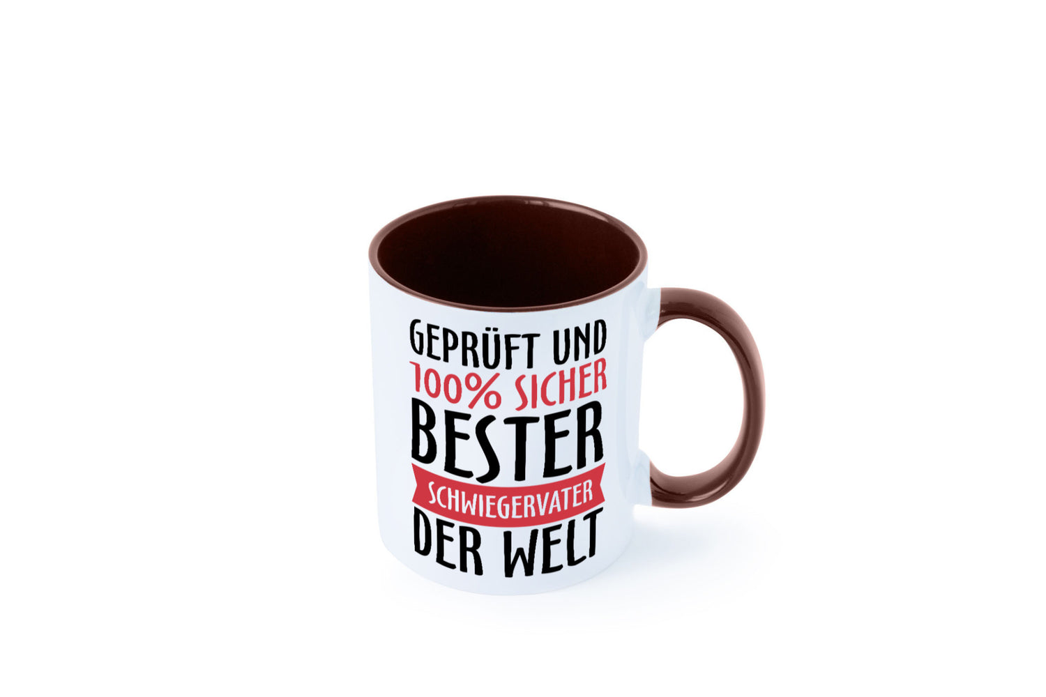 Bester Schwiegervater Geschenk Familie Geschenkidee lustiger Spruch Tasse