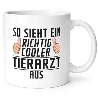 Richtig Cooler Tierarzt | Tiermedizin Mediziner Geschenk Tierliebhaber Humor
