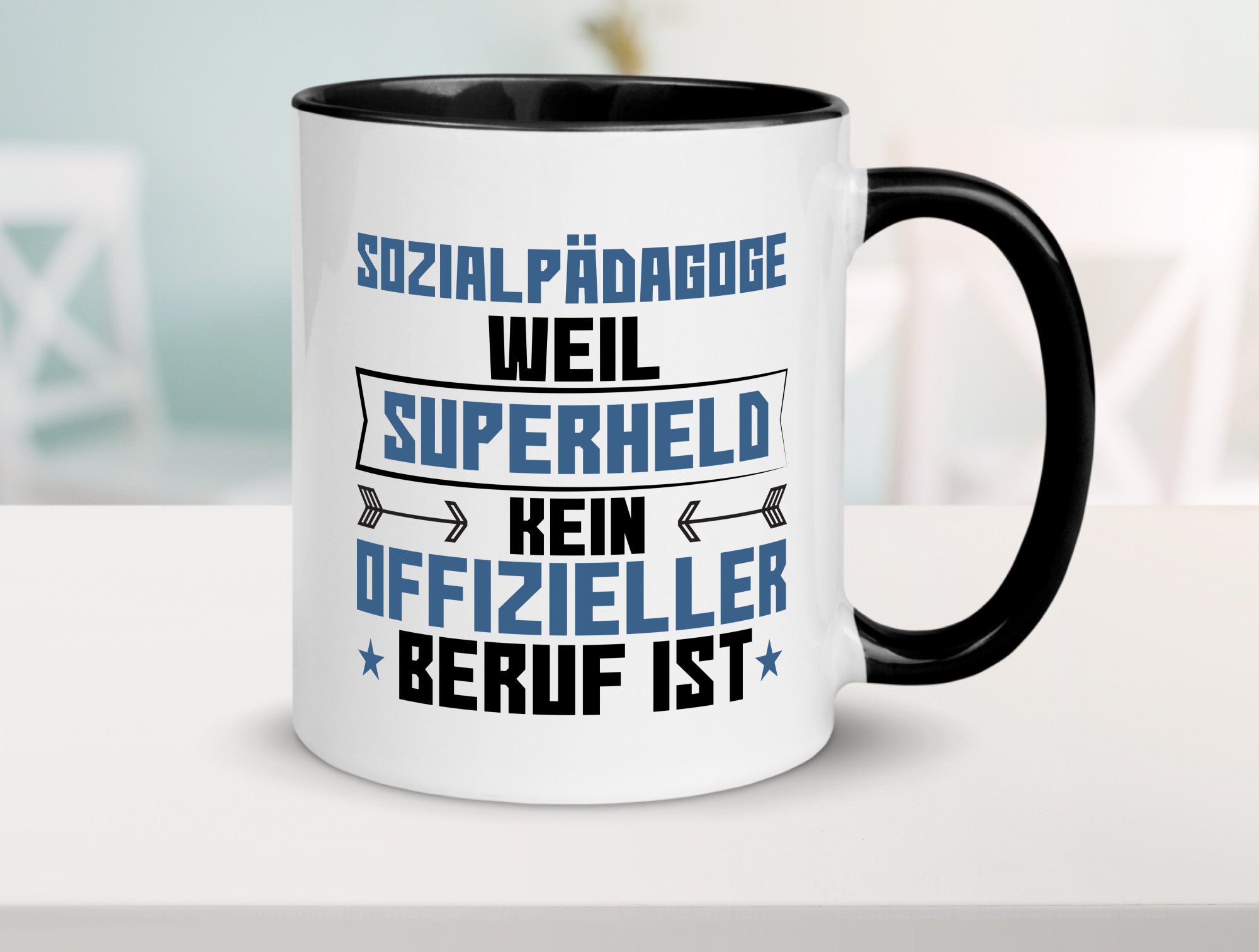 Superheld Sozialpädagoge | Pädagoge lustig Humor Geschenkidee Geschenk Tasse