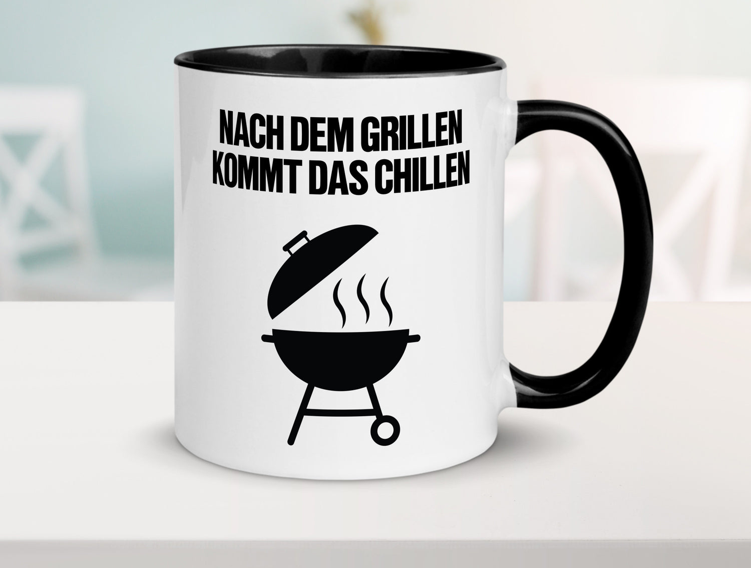 Nach dem Grillen kommt das Chillen | Grillmeister Party Geschenk Humor