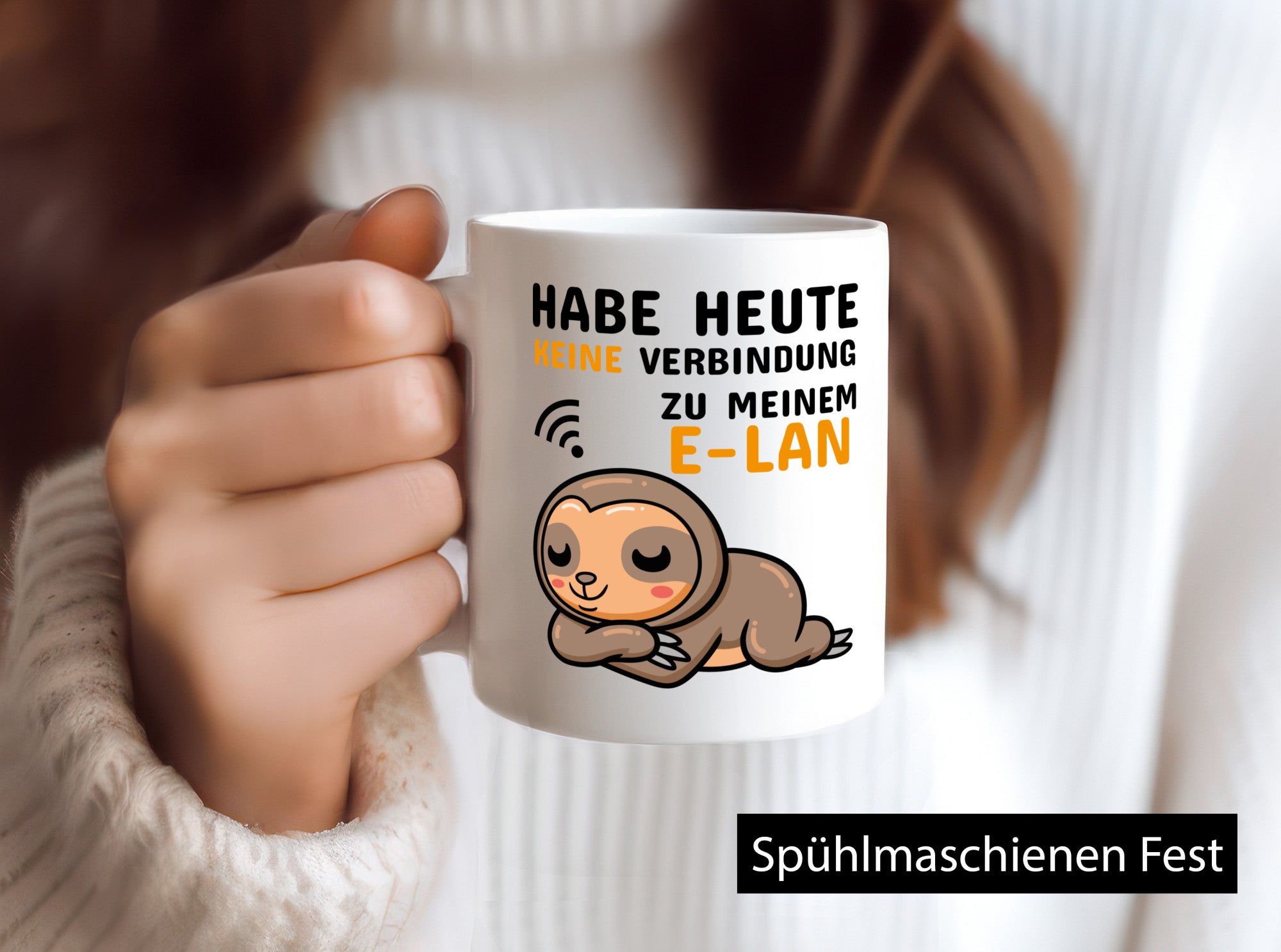 Keine Verbindung lustig Humor Geschenkidee Geschenk Tasse