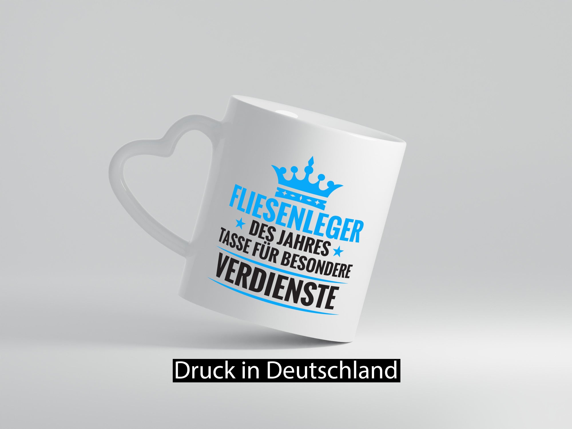 Besonderer Verdienst: Fliesenleger | Fliesenlegen Bau Humor Geschenkidee Tasse