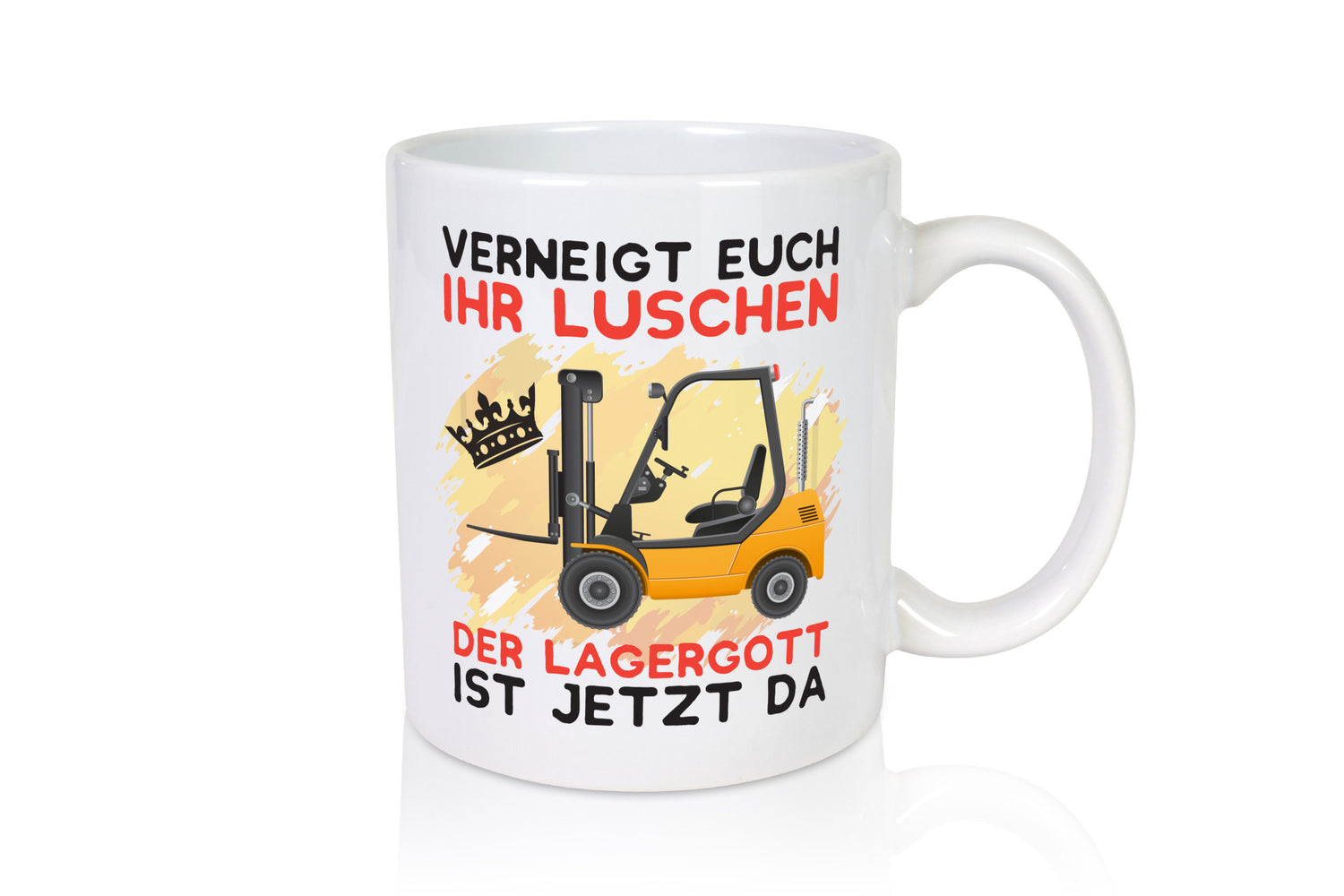 Lagergott Tasse | Lagerarbeiter Humor Lagerist Spruch Arbeit Kollegen Büro