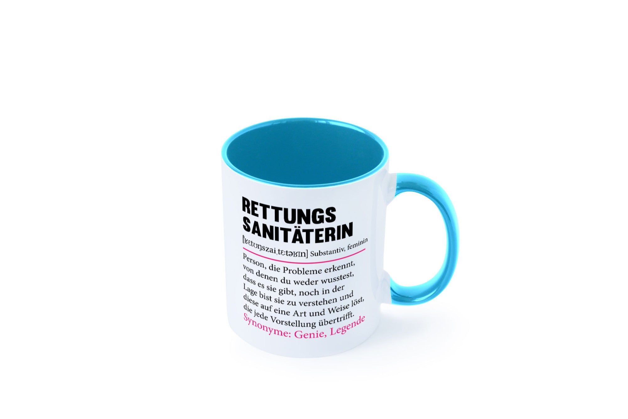 Rettungssanitäterin | Beruf Sanitäter Spruch v2 Humor Arbeit Kollegen Büro