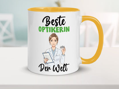 Beste Optikerin | Augenoptik v2 Geschenk Humor Geschenkidee lustiger Spruch