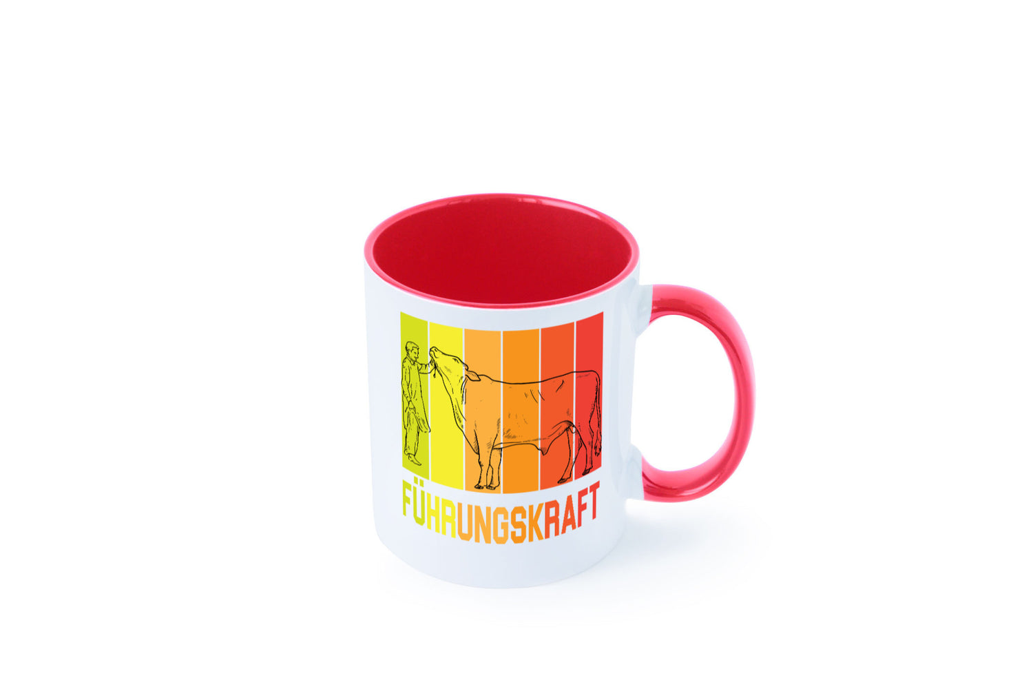 Führungskraft | Farmer Bauernhof lustig Humor Geschenkidee Geschenk Tasse