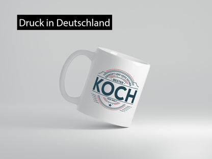 Geprüft und sicher: Koch | Chefkoch Geschenkidee Arbeit Kollegen Büro Humor