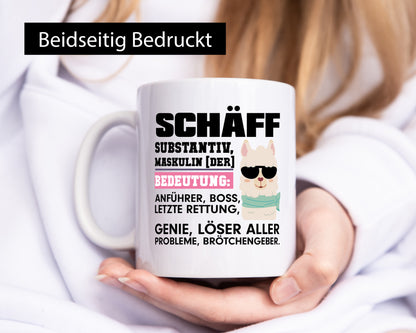Chef Schäff | witzige Büro Tasse Arbeit Mitarbeiter Humor Kollegen Geschenkidee