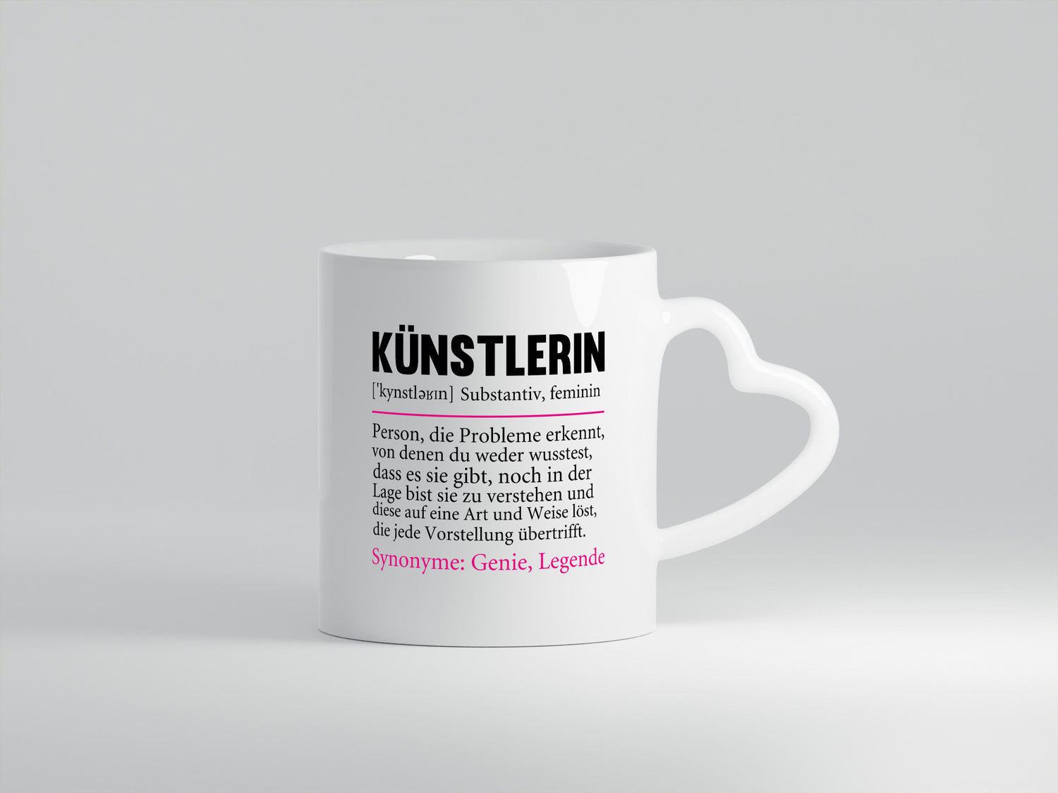 Künstlerin | Beruf lustig Kunst Humor Arbeit Kollegen Büro Geschenkidee Tasse