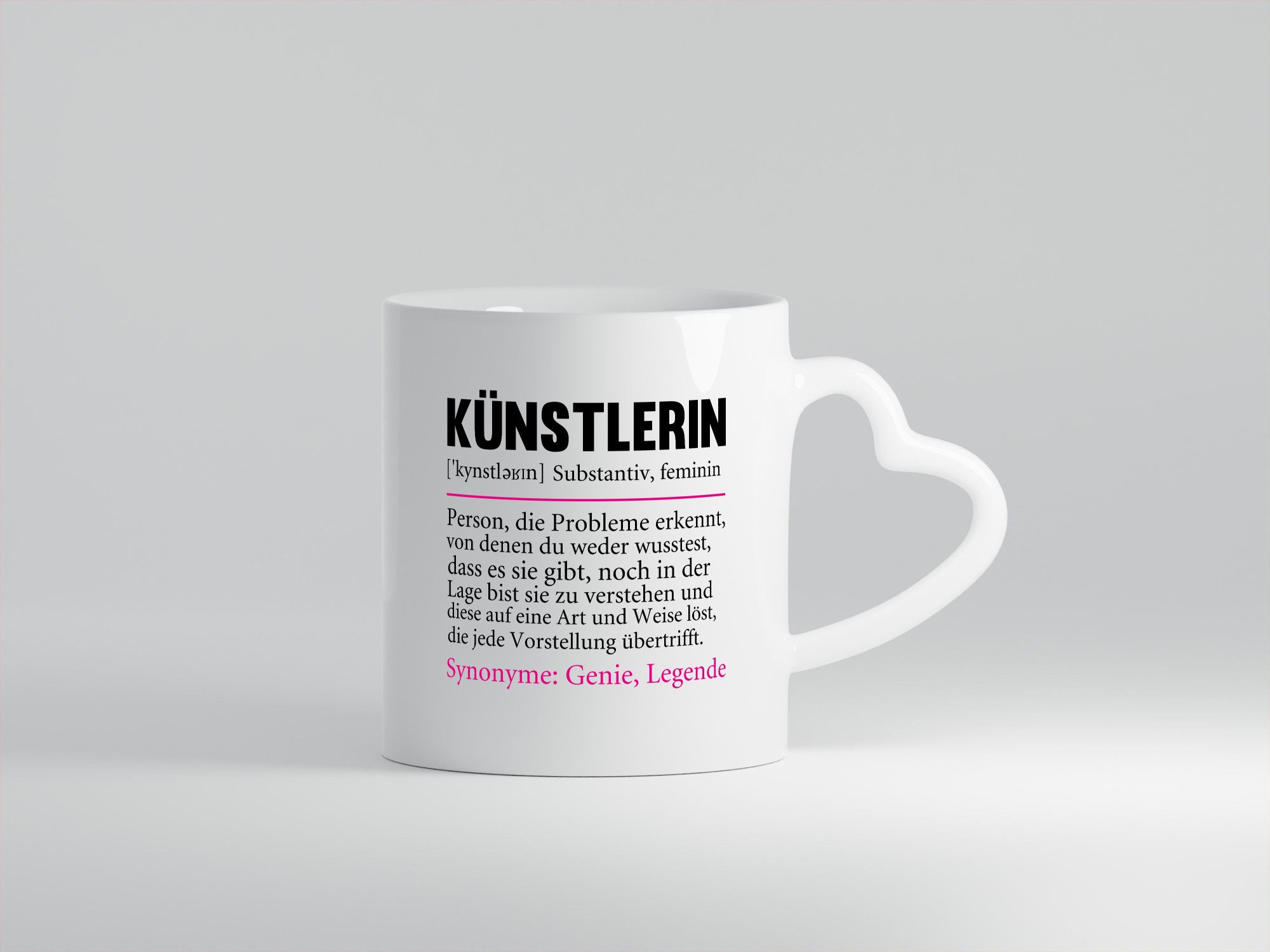 Künstlerin | Beruf lustig Kunst Humor Arbeit Kollegen Büro Geschenkidee Tasse