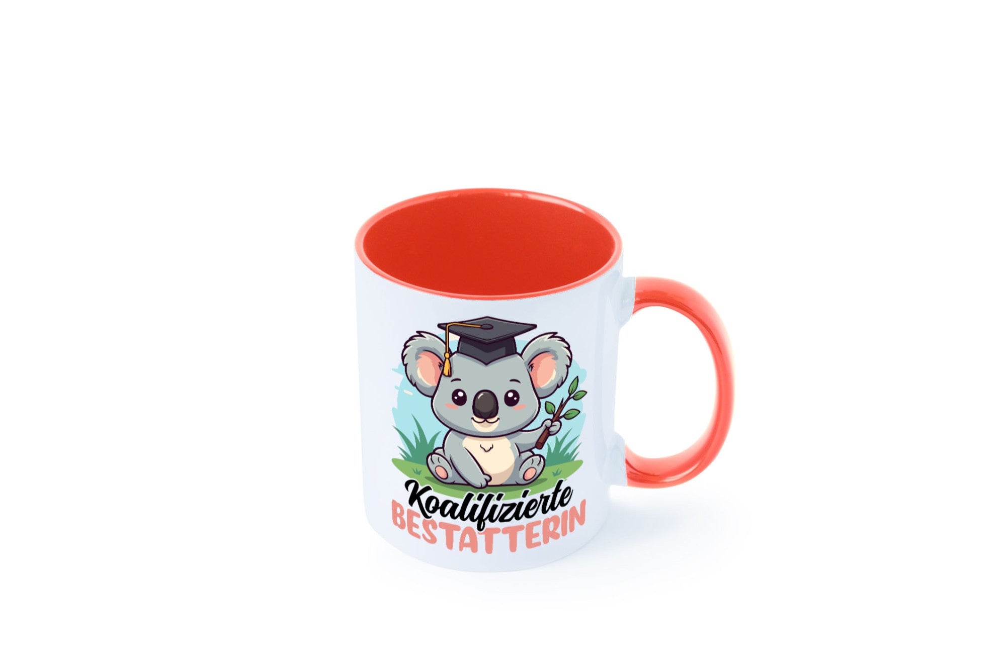 Koalifizierte Bestatterin | Bestattung Totengräberin Humor Geschenkidee Tasse